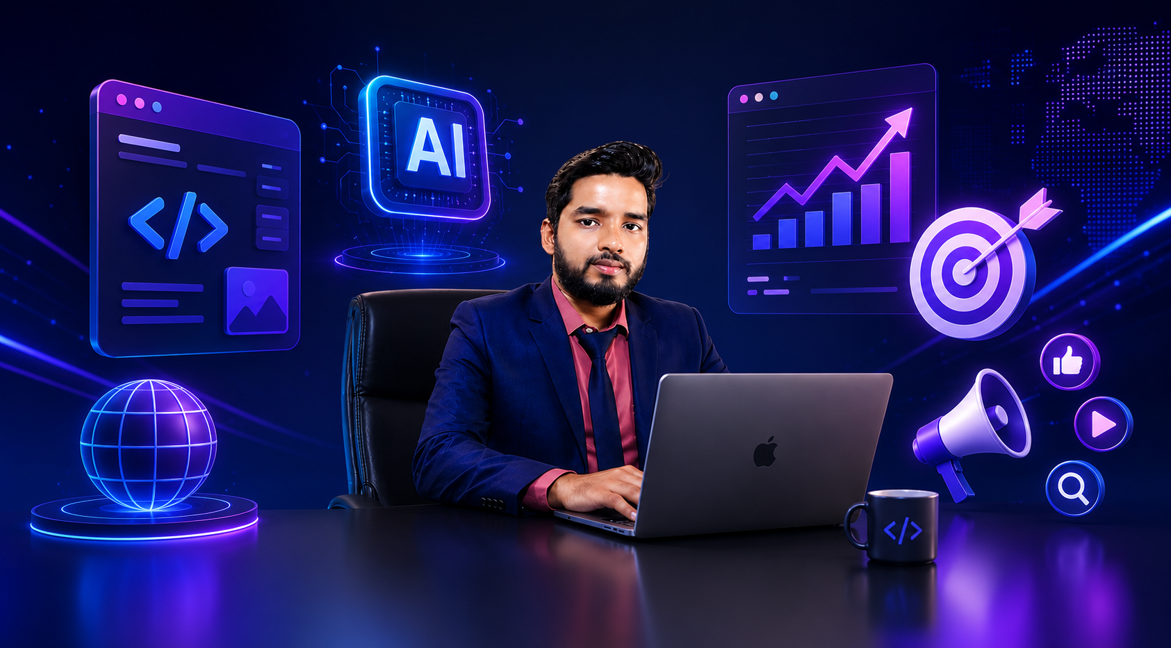 Who Is Anand Chaurasiya? Web Developer & Digital Solutions Expert in Bangalore